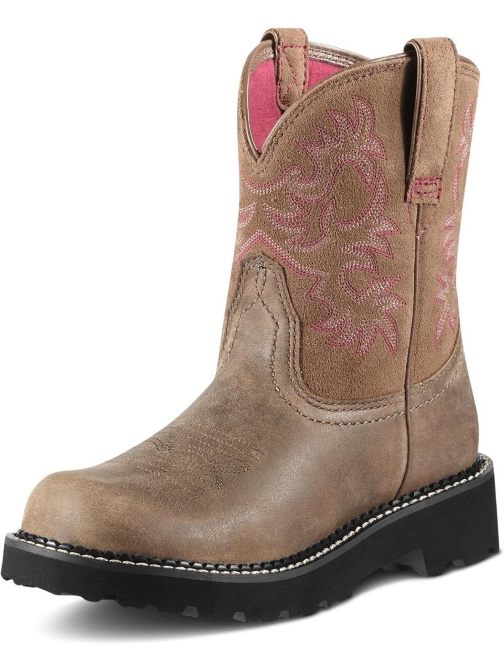 Women’s Brown Fatbaby Western Cowboy Boots Casual Cowgirl Boots